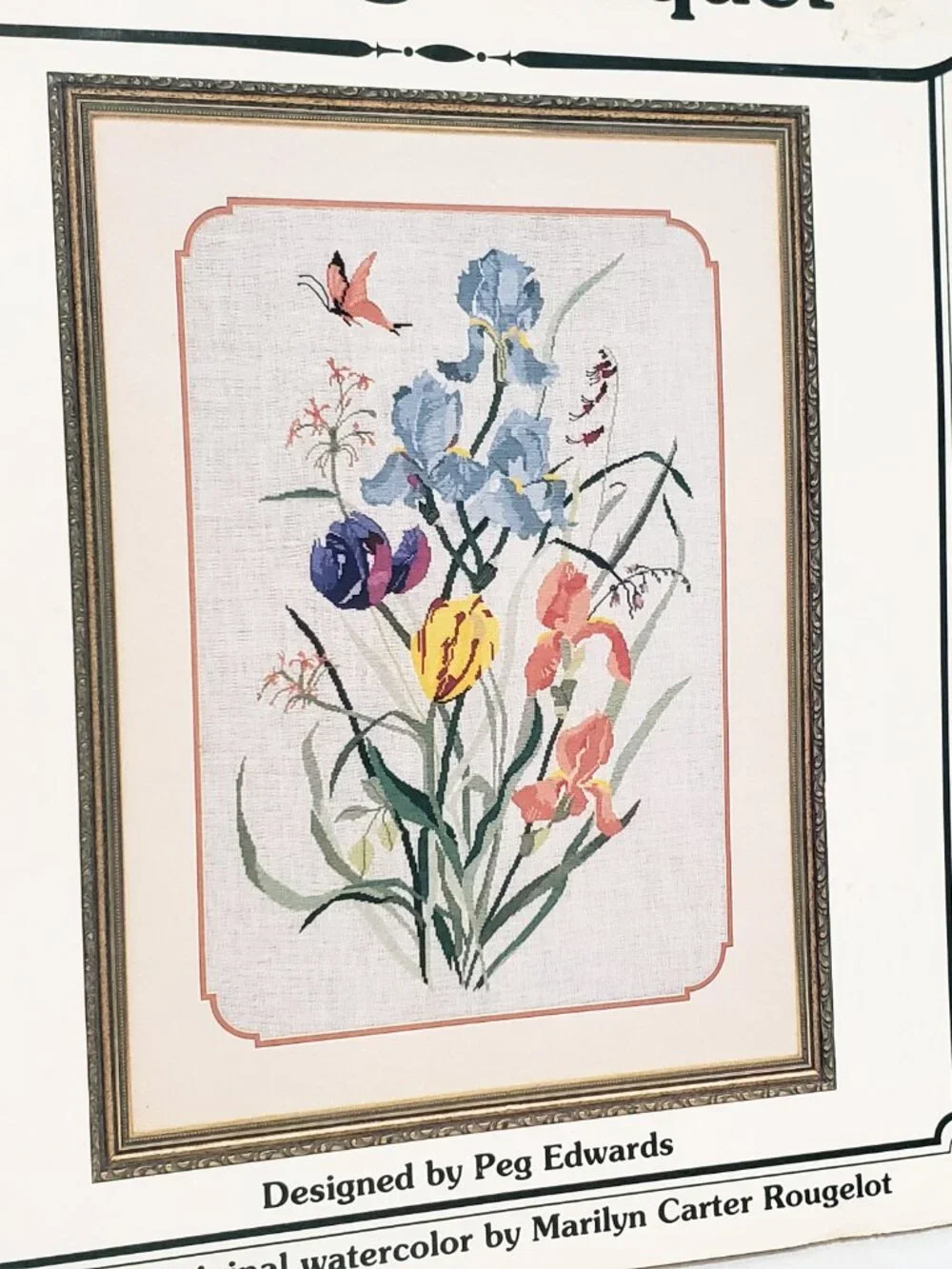 Evening Bouquet Cross Stitch Pattern Carolina Country House
